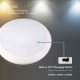 Lámpara LED de baño con sensor LED/20W/230V 3000/4000/6000K IP66