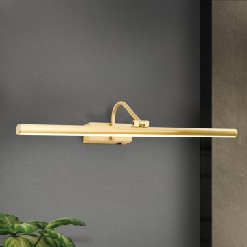 Lámpara LED de cuadro PORTRAIT LED/12W/230V 60 cm dorado