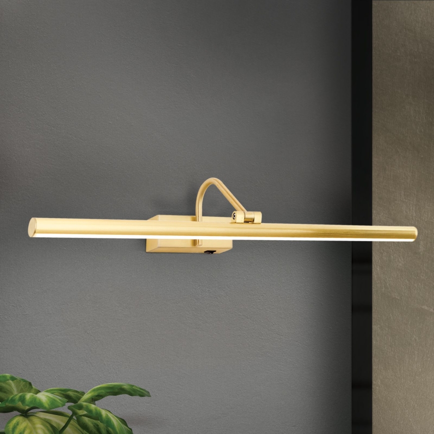 Lámpara LED de cuadro PORTRAIT LED/12W/230V 60 cm dorado