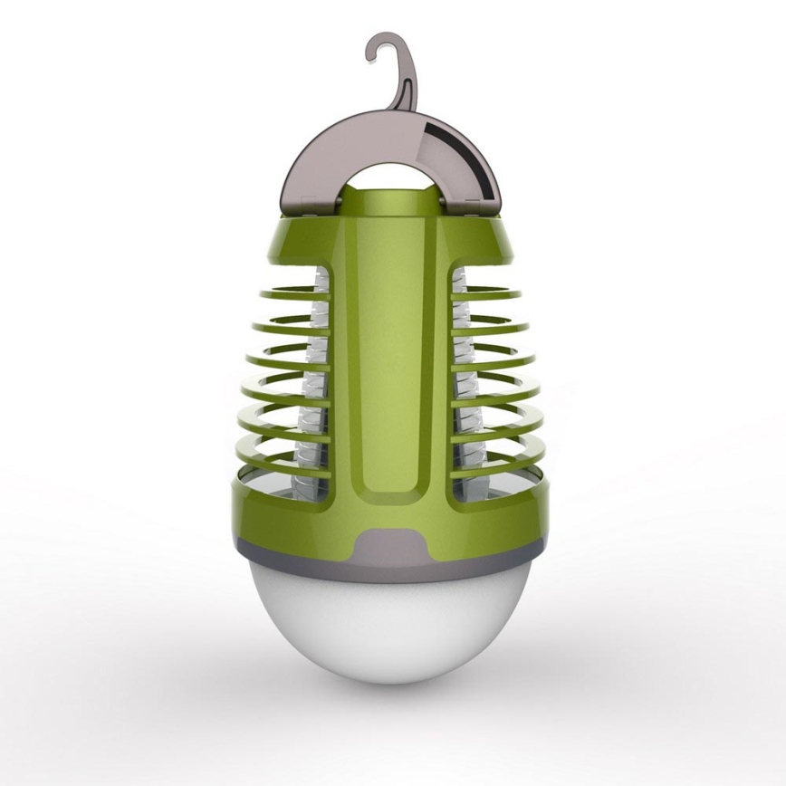 Lámpara LED de exterior con una trampa para insectos LED/5W/USB 1800mAh IP44