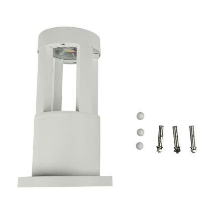 Lámpara LED de exterior LED/10W/230V 25cm 4000K IP65 blanco