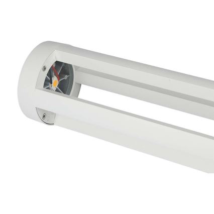 Lámpara LED de exterior LED/10W/230V 80cm 4000K IP65 blanco