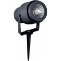 Lámpara LED de exterior LED/12W/100-240V IP65 3000K gris
