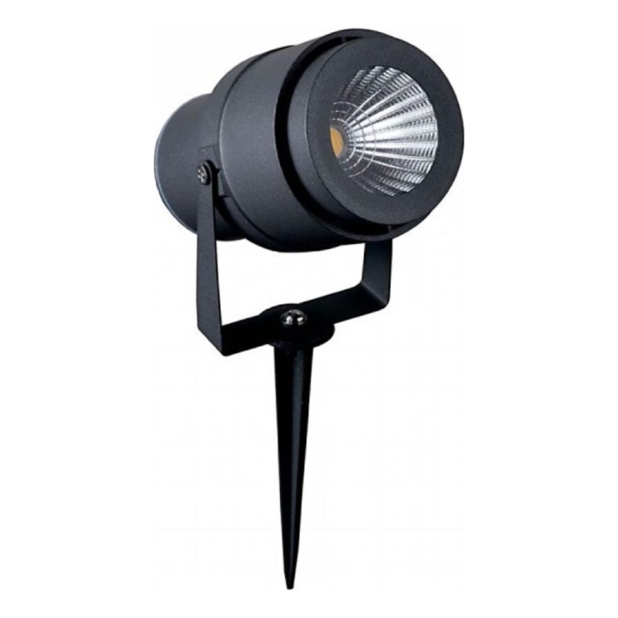 Lámpara LED de exterior LED/12W/100-240V IP65 3000K gris