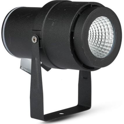 Lámpara LED de exterior LED/12W/100-240V IP65 4000K negro