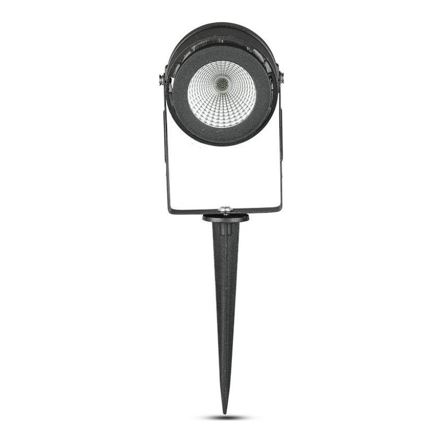 Lámpara LED de exterior LED/12W/100-240V IP65 4000K negro