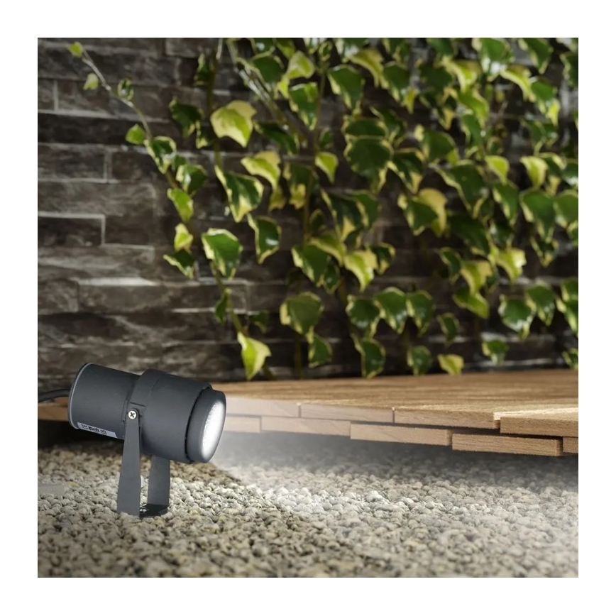 Lámpara LED de exterior LED/12W/230V 4000K antracita IP65