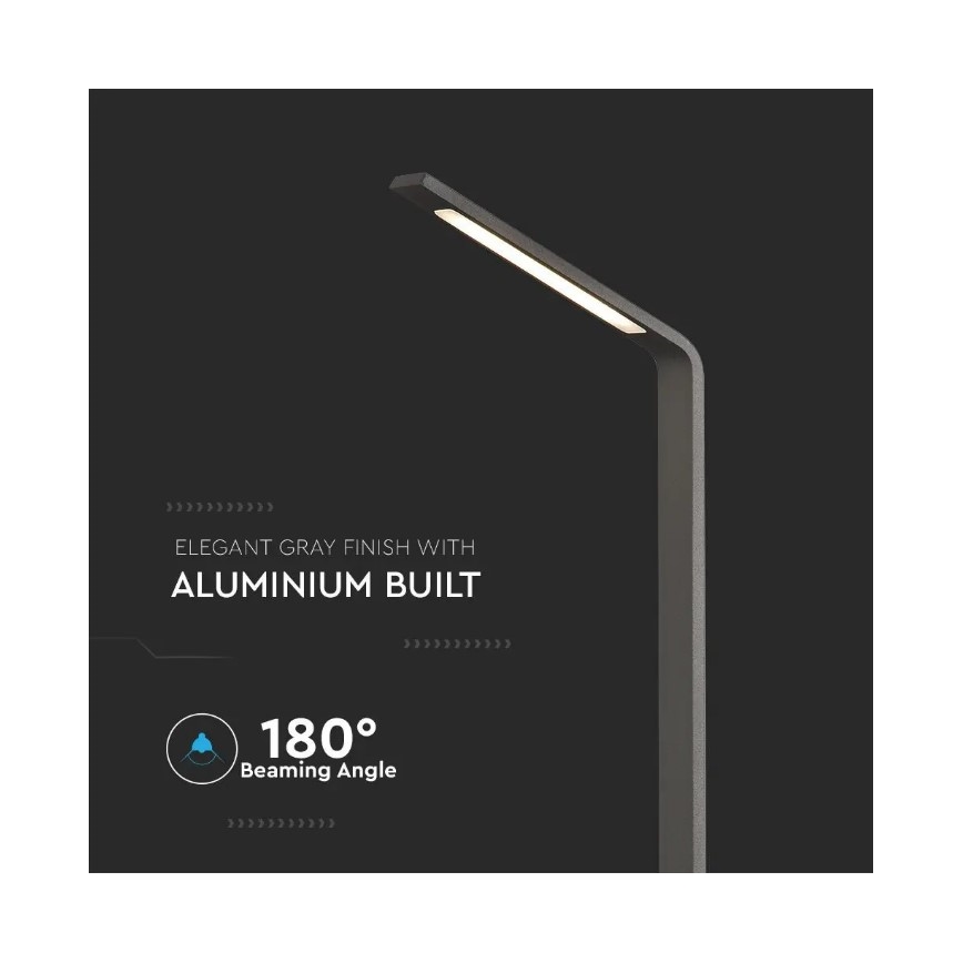 Lámpara LED de exterior LED/6W/230V IP65 antracita
