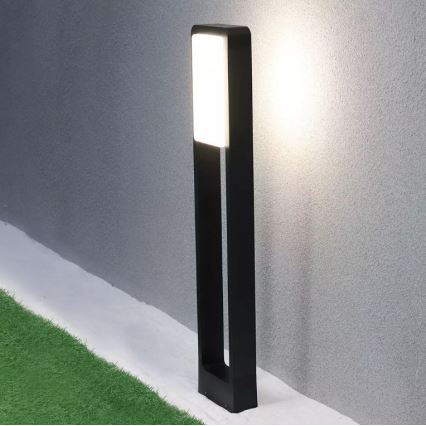 Lámpara LED de exterior SAMSUNG CHIP LED/10W/230V 3000K IP65 negro