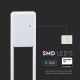 Lámpara LED de exterior SAMSUNG CHIP LED/10W/230V 4000K IP65 blanco