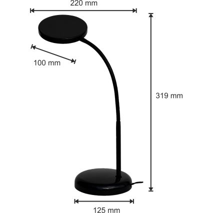 Lámpara LED de mesa ANITA LED/6W/230V