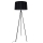 Lámpara LED de pie 1xE27/10W/230V negro 145cm