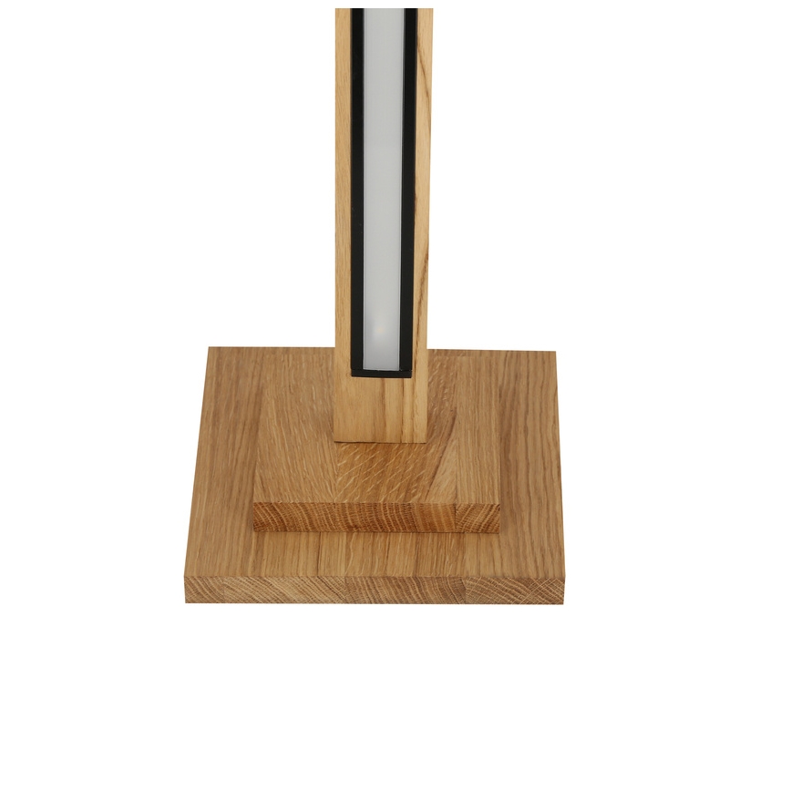 Lámpara LED de pie ALSET LED/18W/230V roble