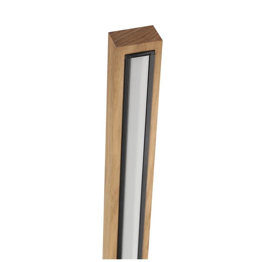Lámpara LED de pie ALSET LED/18W/230V roble