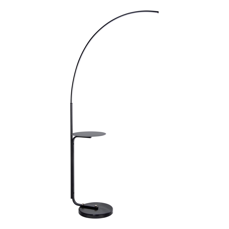 Lámpara LED de pie con mesa LED/20W/230V 3000-6500K negro