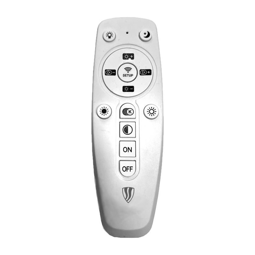 Lámpara LED de superficie regulable LED/50W/230V 3000-6500K + mando a distancia