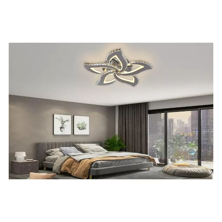 Lámpara LED de techo regulable LED/100W/230V 3000-6500K + mando a distancia