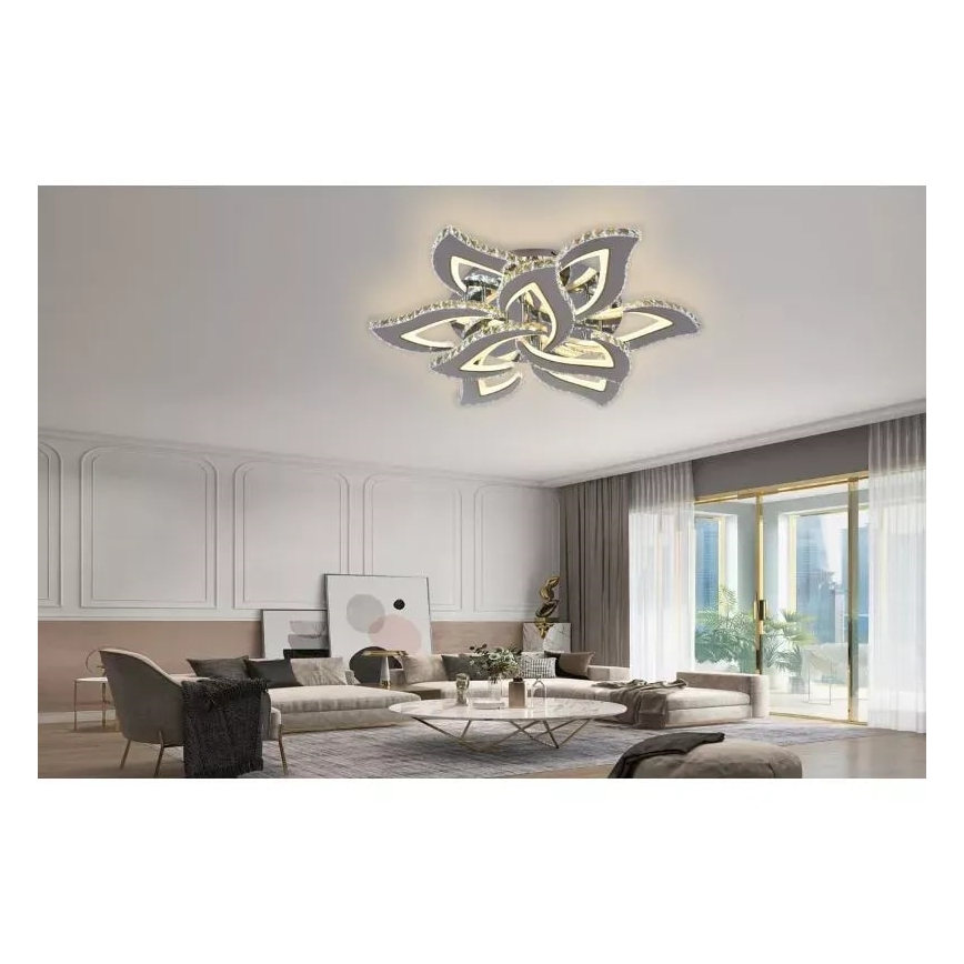 Lámpara LED de techo regulable LED/180W/230V 3000-6500K + mando a distancia