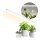 Lámpara LED debajo del gabinete para cultivar plantas GROWLY LED/15W/230W