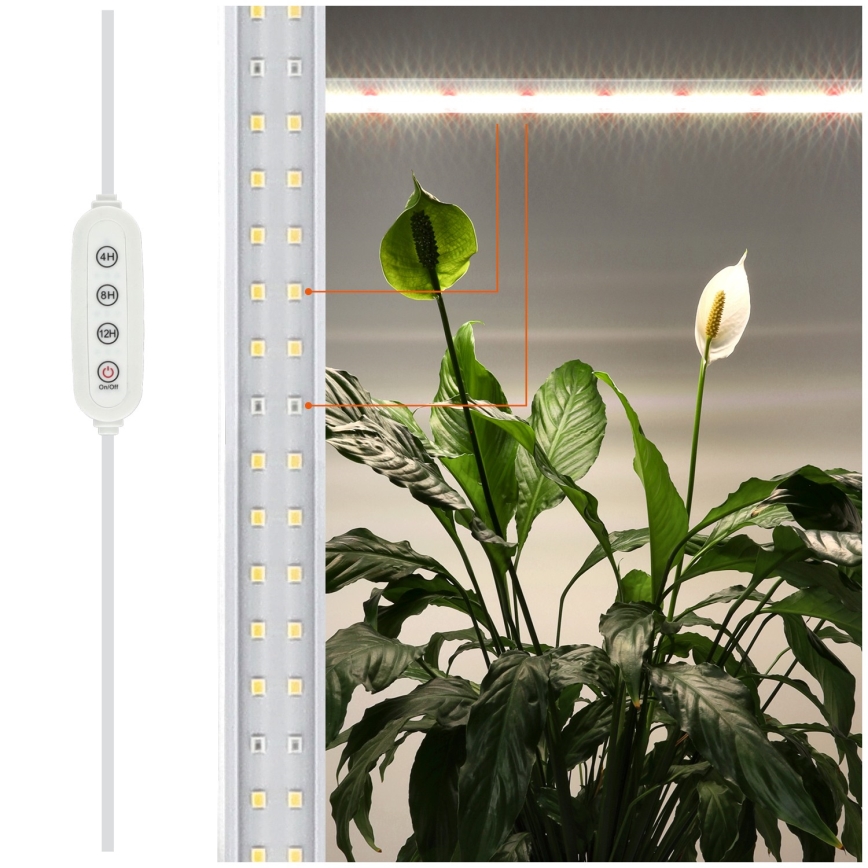 Lámpara LED debajo del gabinete para cultivar plantas GROWLY LED/15W/230W