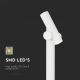 Lámpara LED flexible de exterior LED/4W/230V 3000K IP44 100 cm blanco