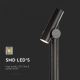Lámpara LED flexible de exterior LED/4W/230V 3000K IP44 100 cm negro