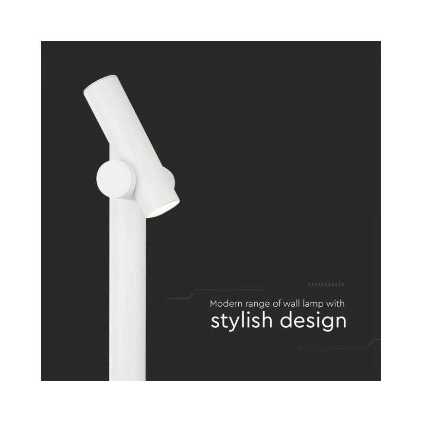 Lámpara LED flexible de exterior LED/4W/230V 4000K IP44 100 cm blanco