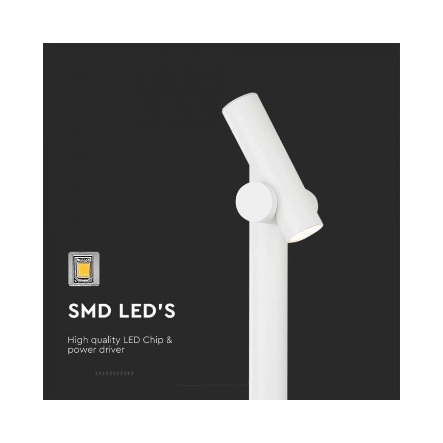 Lámpara LED flexible de exterior LED/4W/230V 4000K IP44 100 cm blanco