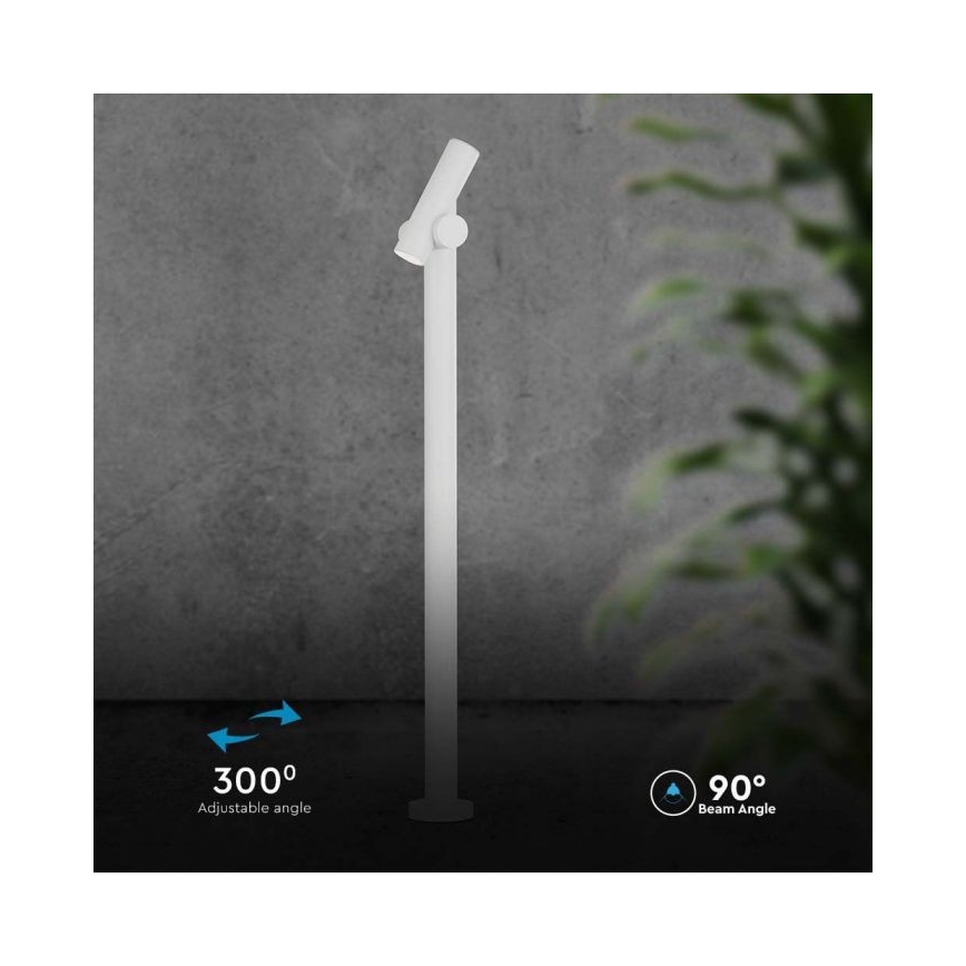Lámpara LED flexible de exterior LED/4W/230V 4000K IP44 100 cm blanco