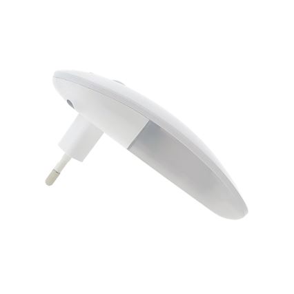 Lámpara LED nocturna con sensor LED/1W/230V blanco