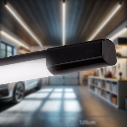 Lámpara LED para bajo mueble de cocina LED/36W/230V 4000K 120 cm negro