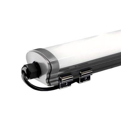Lámpara LED para bajo mueble de cocina LED/60W/230V 6000K 120 cm IP65 negro