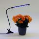 Lámpara LED regulable con clip para iluminar plantas LED/3W/230V negro