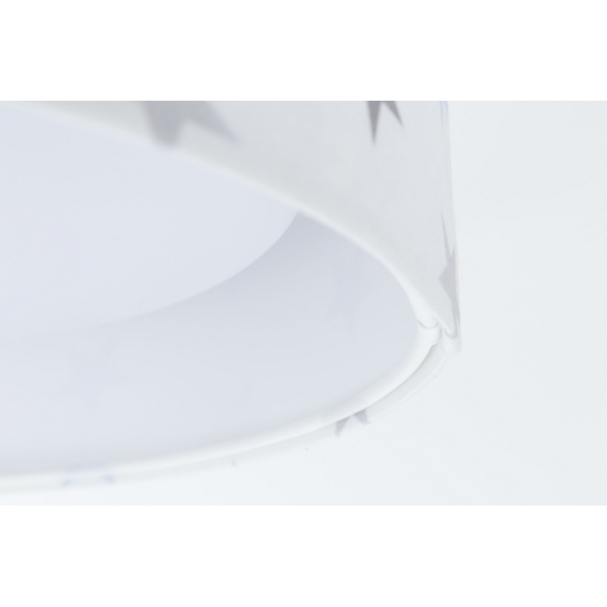 Plafón infantil LED regulable SMART GALAXY KIDS LED/24W/230V 3000-6500K estrellas blanco/gris/azul + mando a distancia