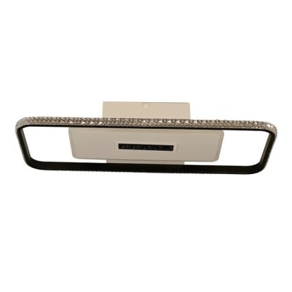 Plafón LED regulable LED/75W/230V 3000-6500K blanco/negro + control remoto
