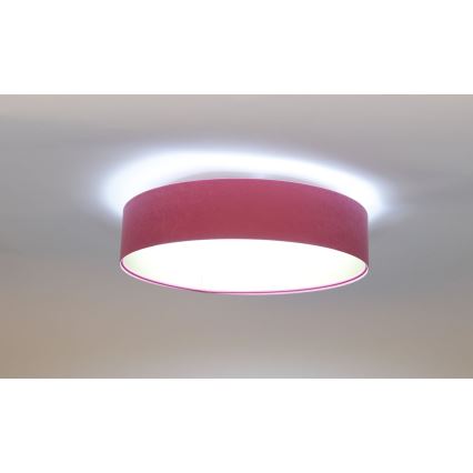 Plafón LED regulable SMART GALAXY LED/24W/230V d. 45 cm 2700-6500K Wi-Fi Tuya rosa/dorado + mando a distancia