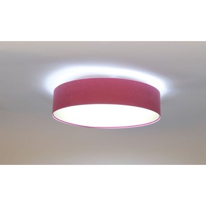 Plafón LED regulable SMART GALAXY LED/24W/230V d. 45 cm 2700-6500K Wi-Fi Tuya rosa/dorado + mando a distancia