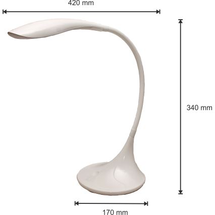 Lámpara LED regulable VELA 1xLED/6,5W/230V