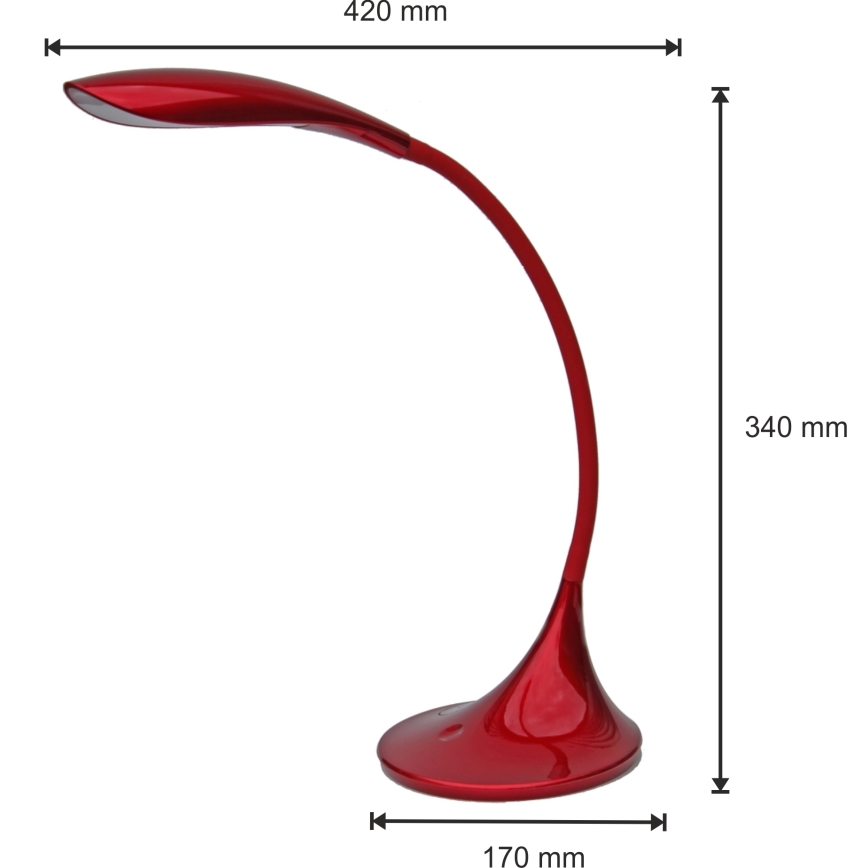 Lámpara LED regulable VELA 1xLED/6,5W/230V