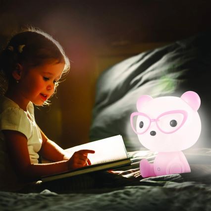Lámpara LED táctil infantil regulable BIBI LED/2,5W/3,7V 1200 mAh