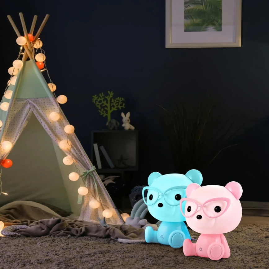 Lámpara LED táctil infantil regulable BIBI LED/2,5W/3,7V 1200 mAh