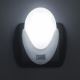 Lámpara nocturna LED con enchufe LED/1W/230V