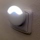 Lámpara nocturna LED con sensor SAMSUNG CHIP LED/0,5W/230V 60mm 4000K redondo