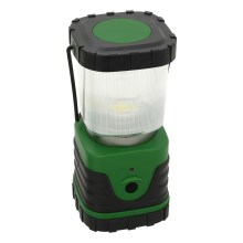 Lámpara portátil LED LED/3xLR20 IP44 negro/verde