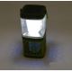 Lámpara portátil LED recargable con captador de insectos LED/3W/1800mAh verde