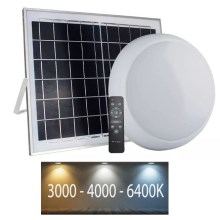 Lámpara solar de exterior LED LED/15W 3000/4000/6400K IP65 + CR