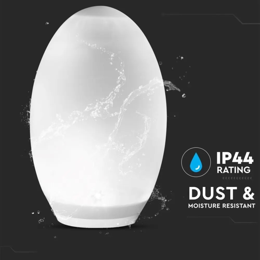Lámpara solar decorativa LED RGB 0,2W/1xAA IP44 500 mAh