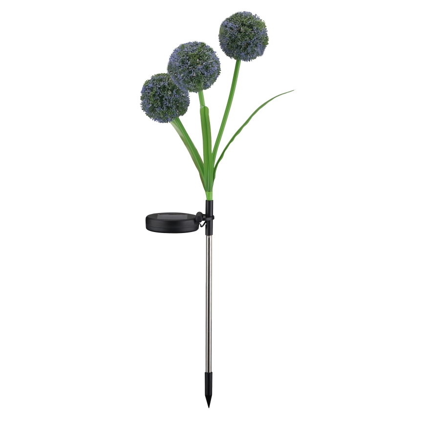 Lámpara solar LED ALLIUM LED/1,2V 6500K 600 mAh IP44 negro