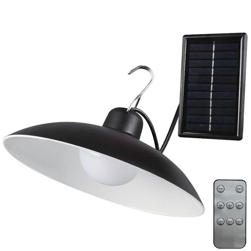 Lámpara solar LED CELINA LED/1,8W/3,7V 2400 mAh IP44 + control remoto