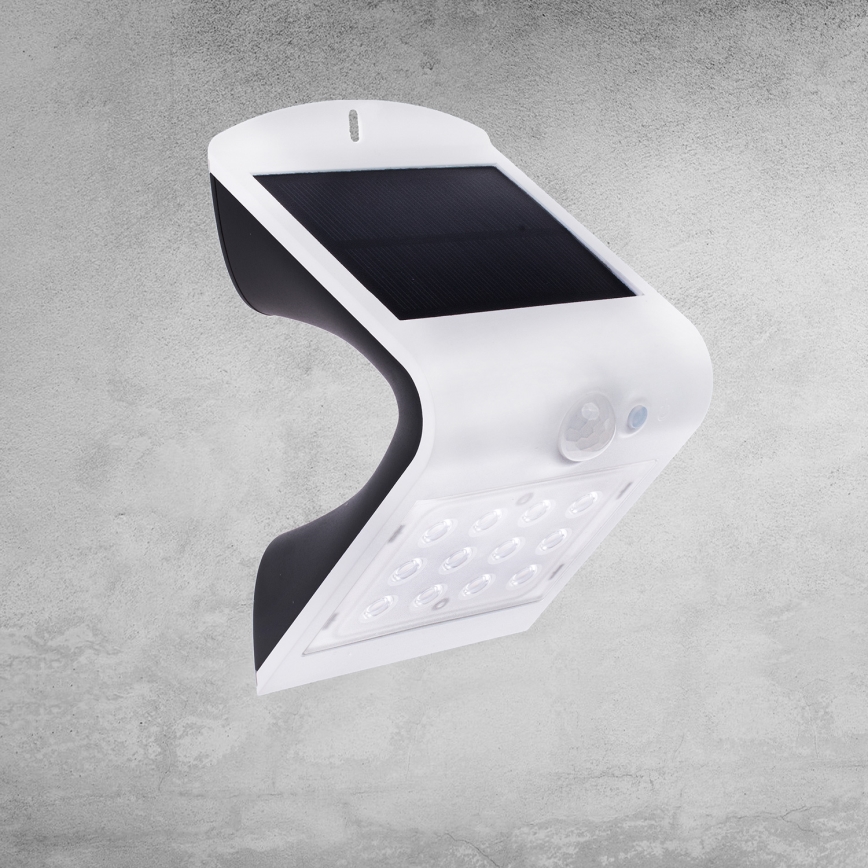 Lámpara solar LED com sensor de movimento LED/1,5W/1200 mAh 3,7V IP65
